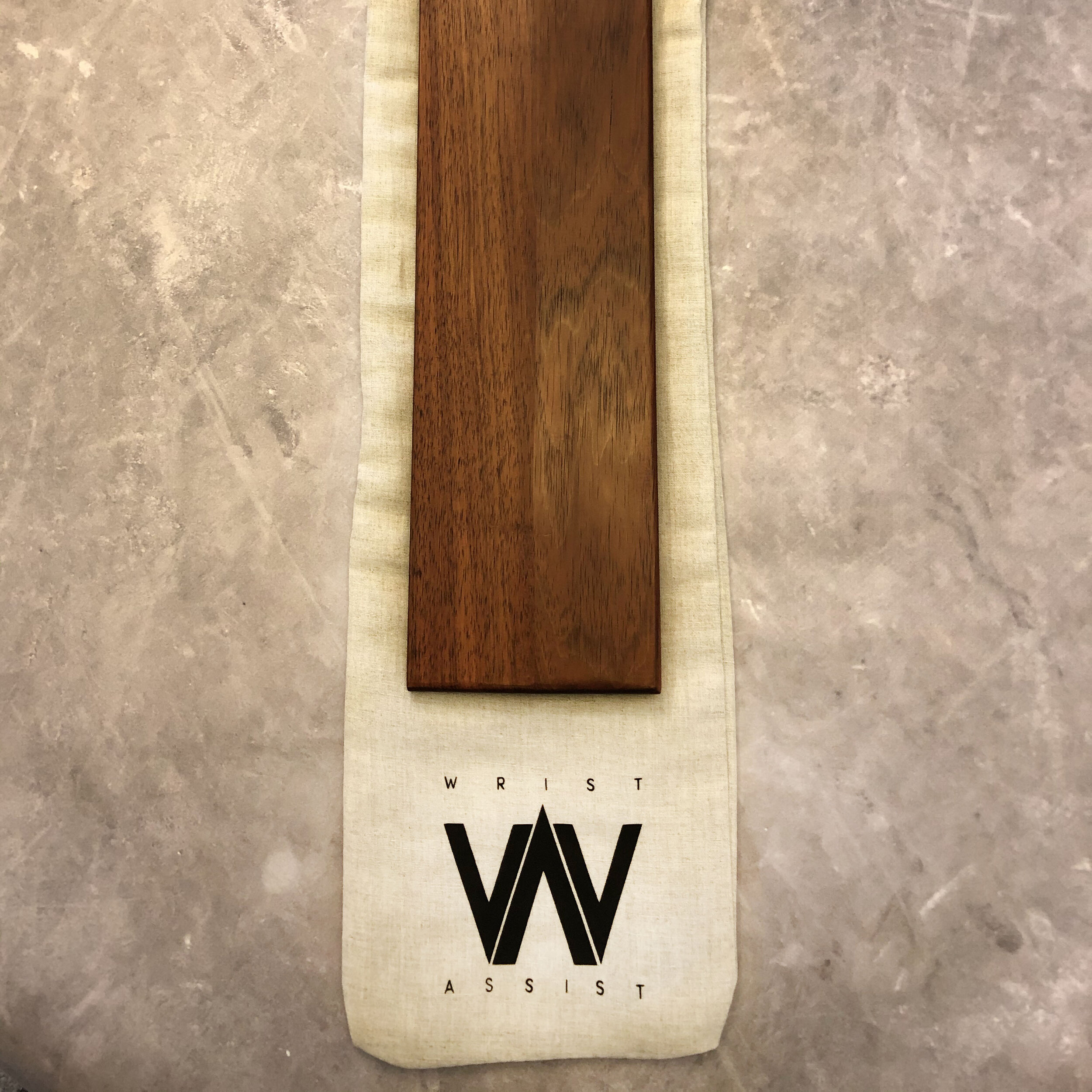 Wrist Assist palm rest on a desk
